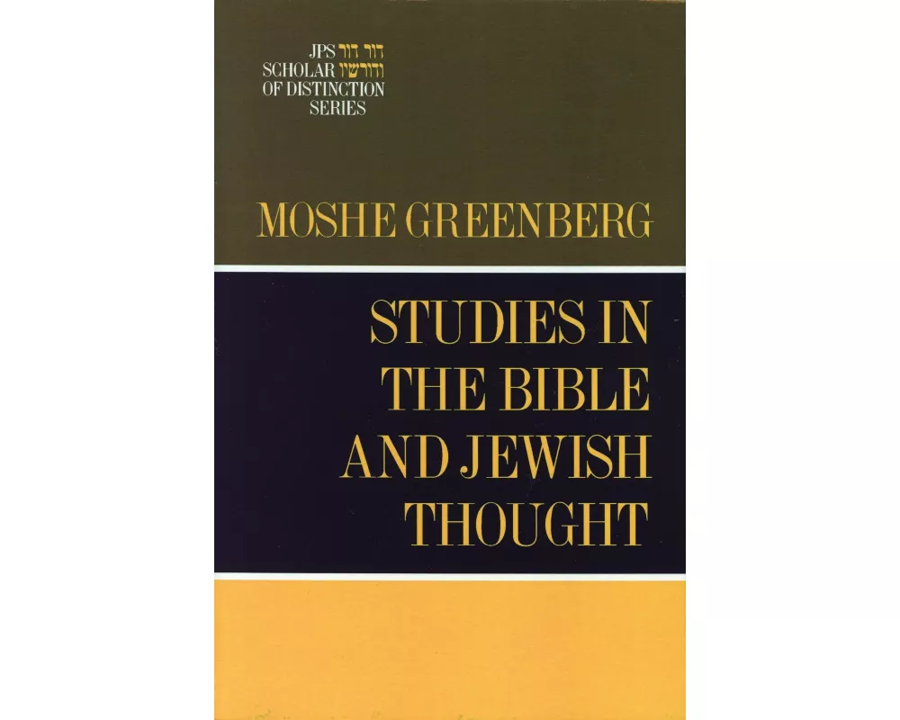 Studies in the Bible and Jewish Thought