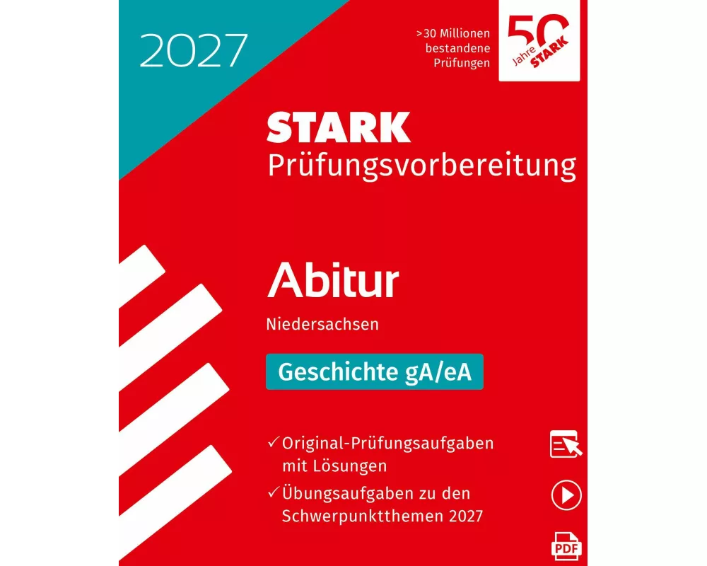 STARK Geschichte gA/eA - Abitur 2027 Niedersachsen - Prüfungsvorbereitung