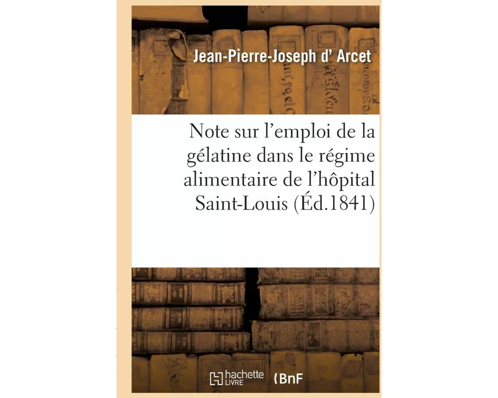 Note sur l'emploi continu et régulier de la gélatine pendant onze années