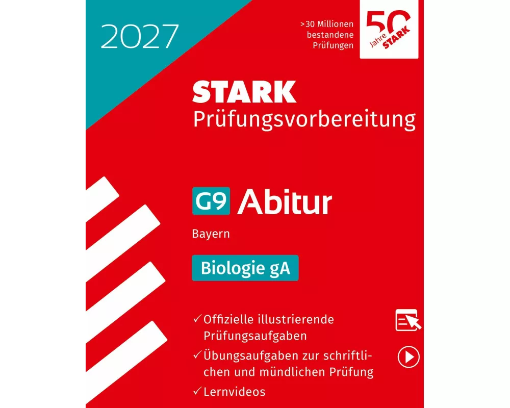 STARK Biologie gA - Abitur 2027 Bayern - Prüfungsvorbereitung