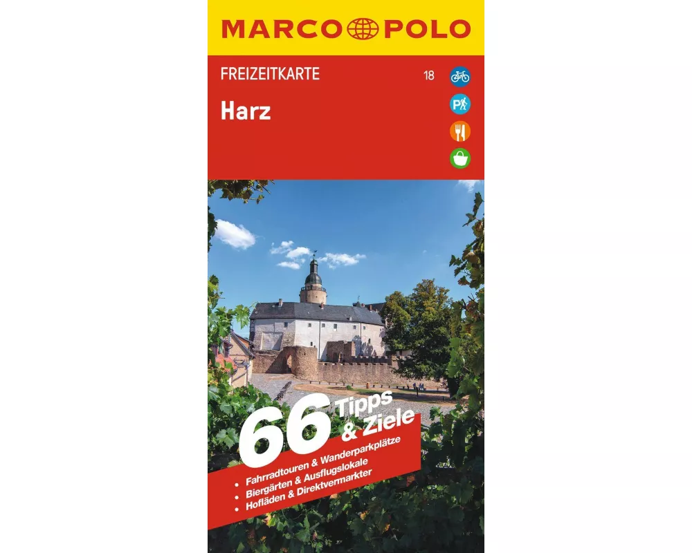 MARCO POLO Freizeitkarte 18 Harz 1:100.000