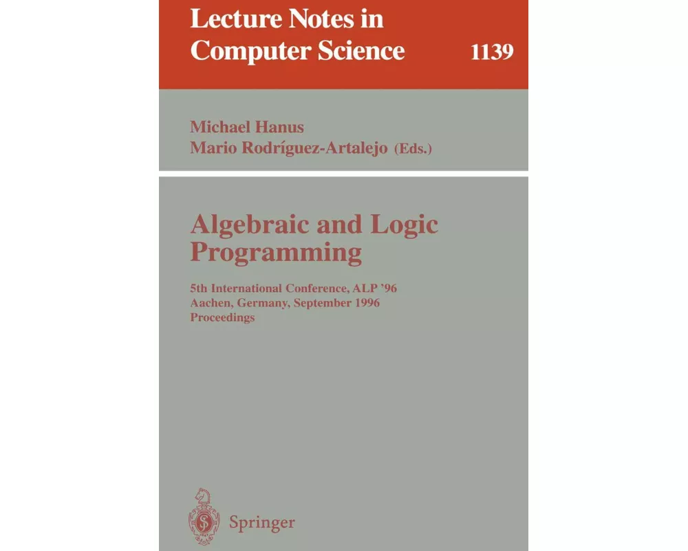 Algebraic and Logic Programming