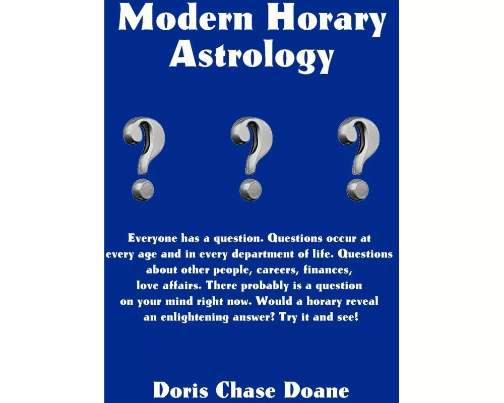 Modern Horary Astrology