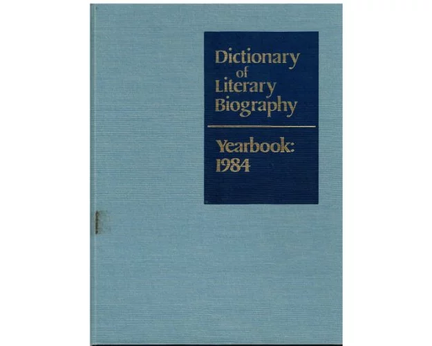 Dictionary of Literary Biography Yearbook
