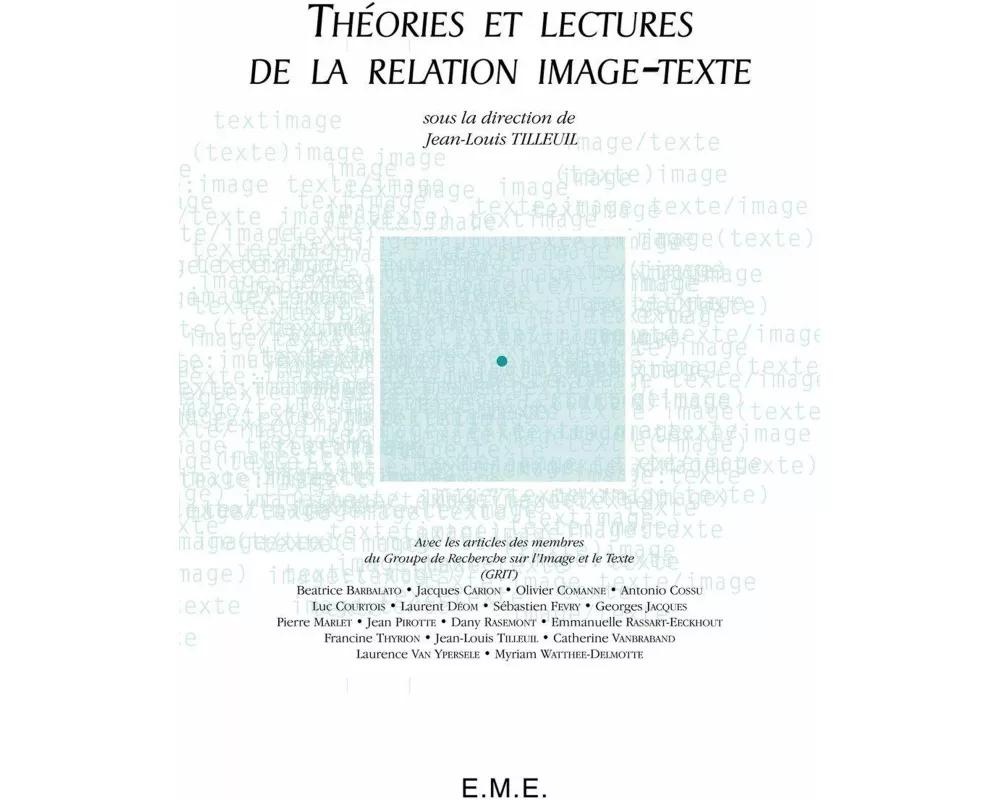 Théories et lectures de la relation image-texte