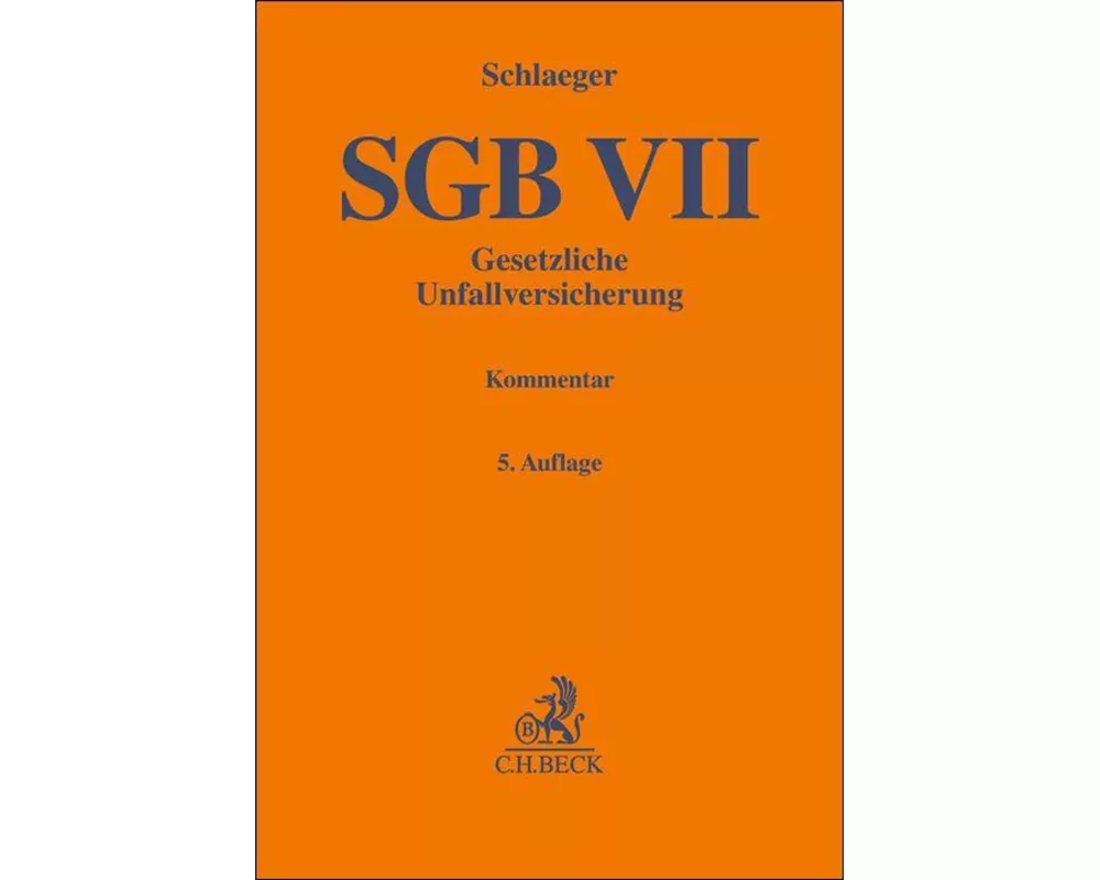 SGB VII. Gesetzliche Unfallversicherung