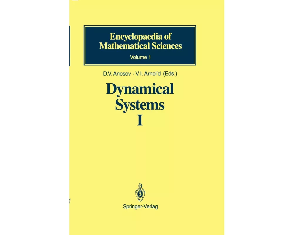 Dynamical Systems I