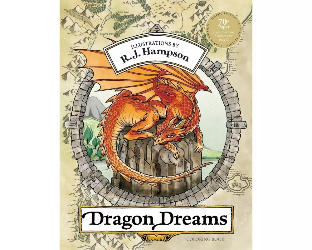 Dragon Dreams Coloring Book