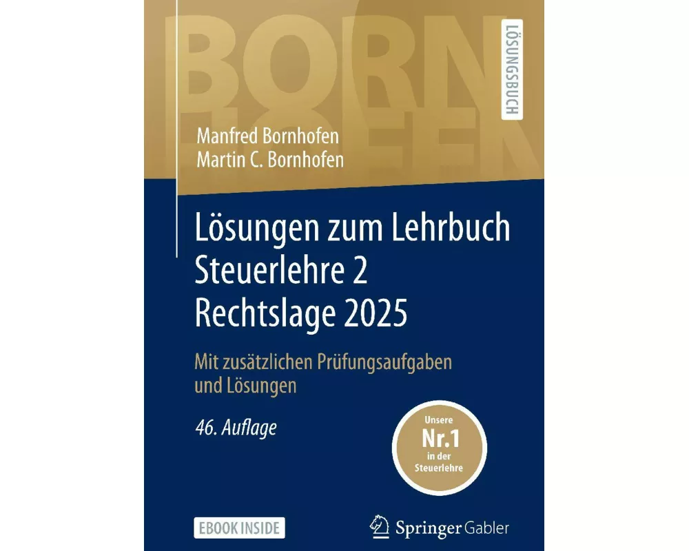 Lösungen zum Lehrbuch Steuerlehre 2 Rechtslage 2025