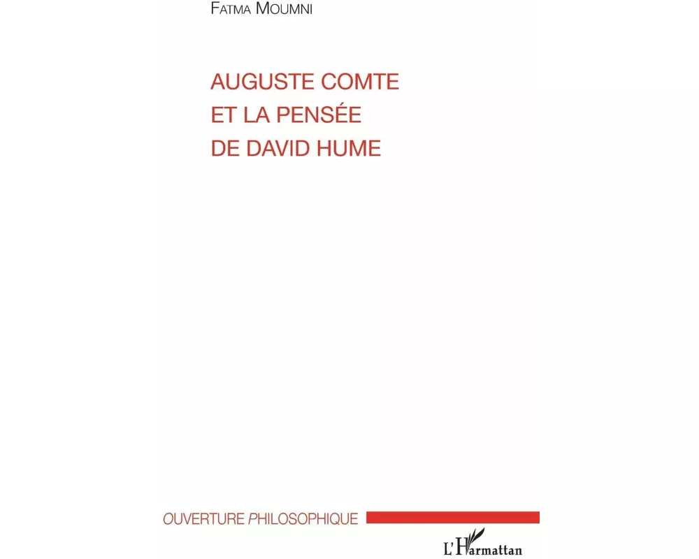 Auguste Comte et la pensée de David Hume