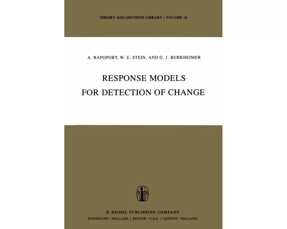 Response Models for Detection of Change