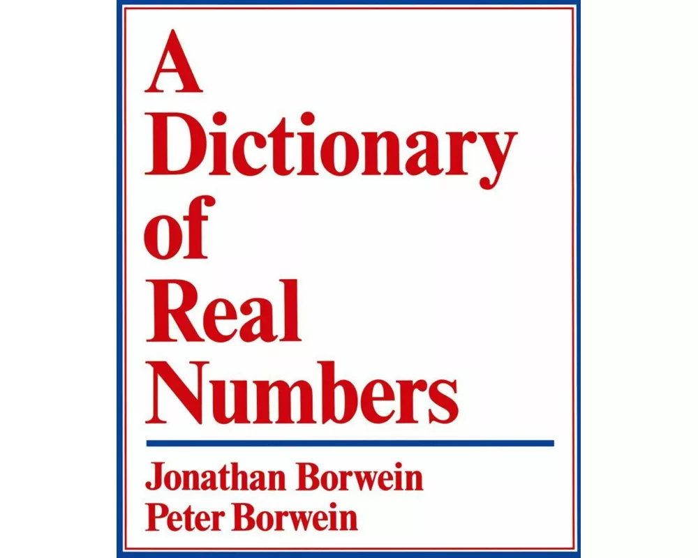 A Dictionary of Real Numbers
