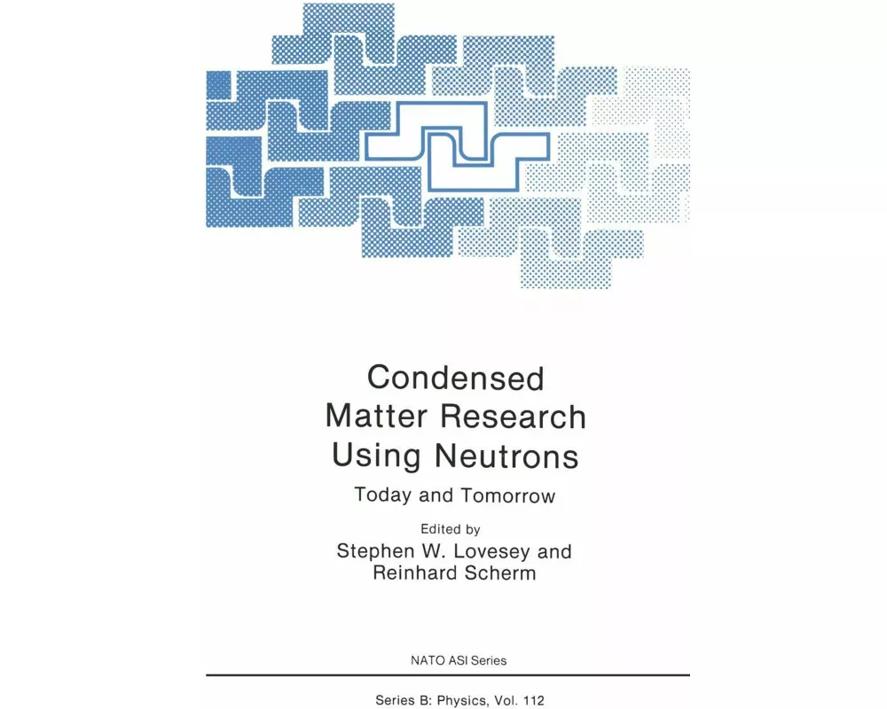 Condensed Matter Research Using Neutrons