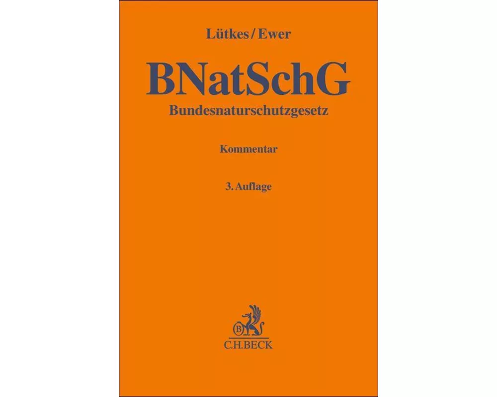 Bundesnaturschutzgesetz. BNatSchG