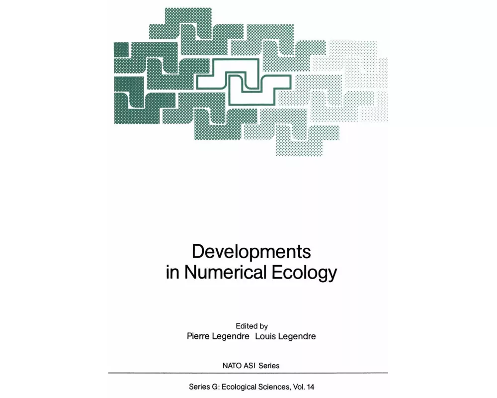 Developments in Numerical Ecology