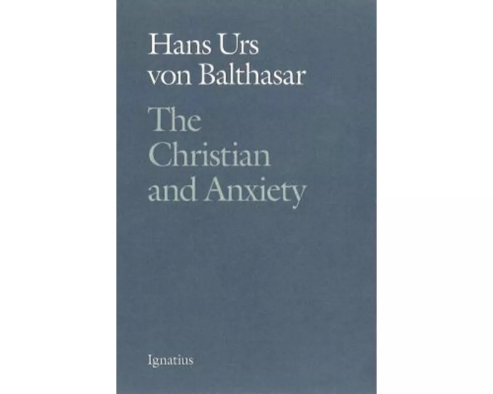 The Christian and Anxiety