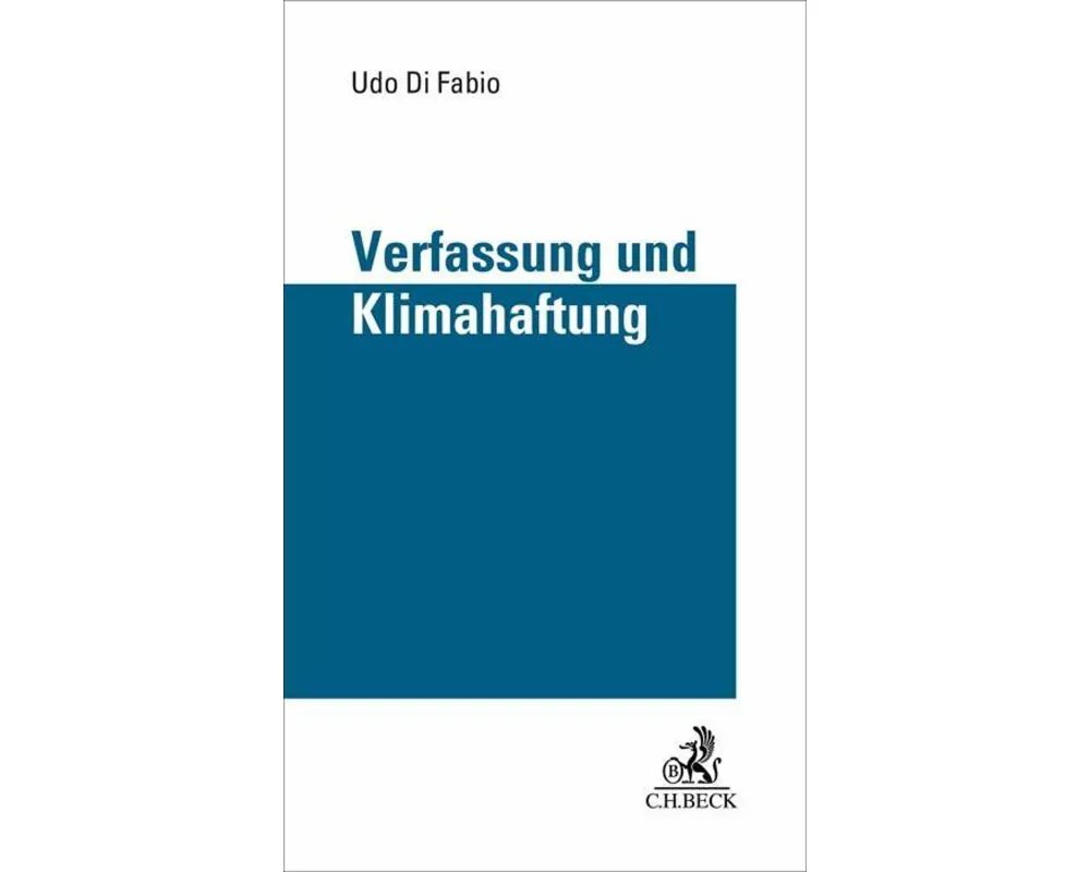 Verfassung und Klimahaftung