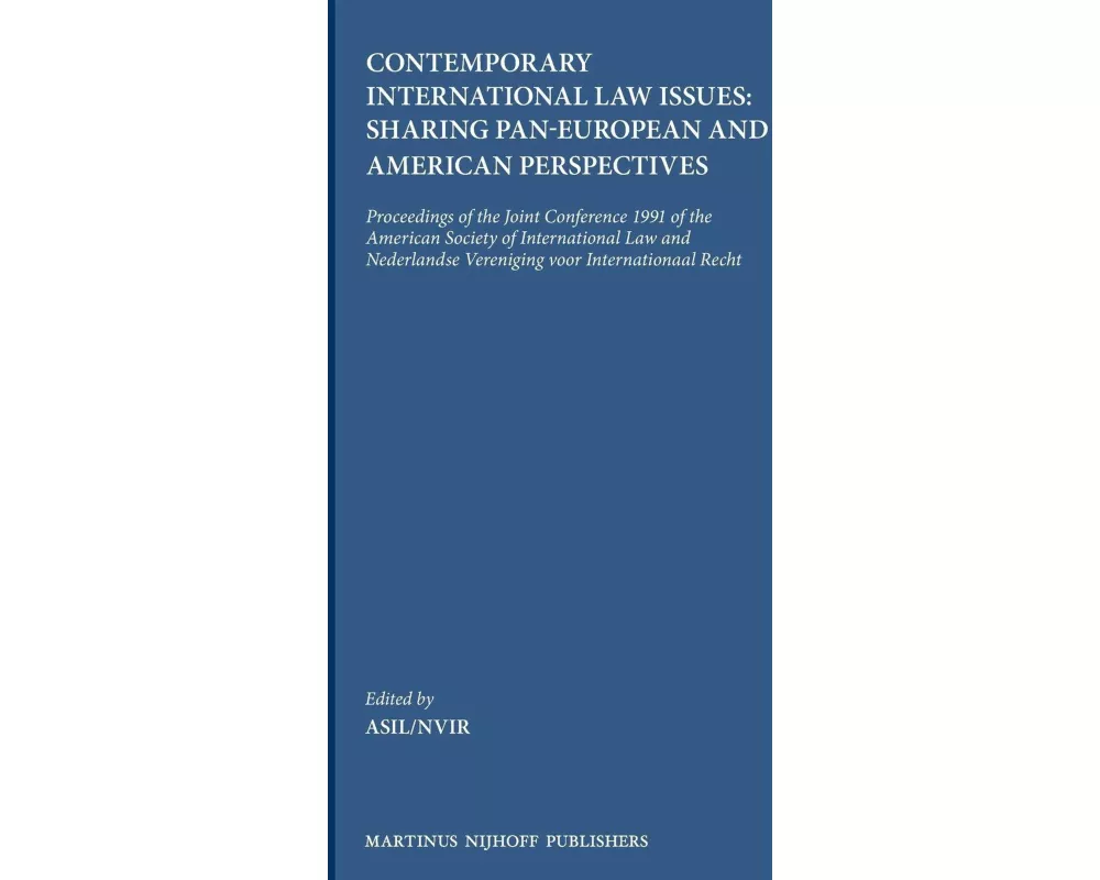 Contemporary International Law Issues