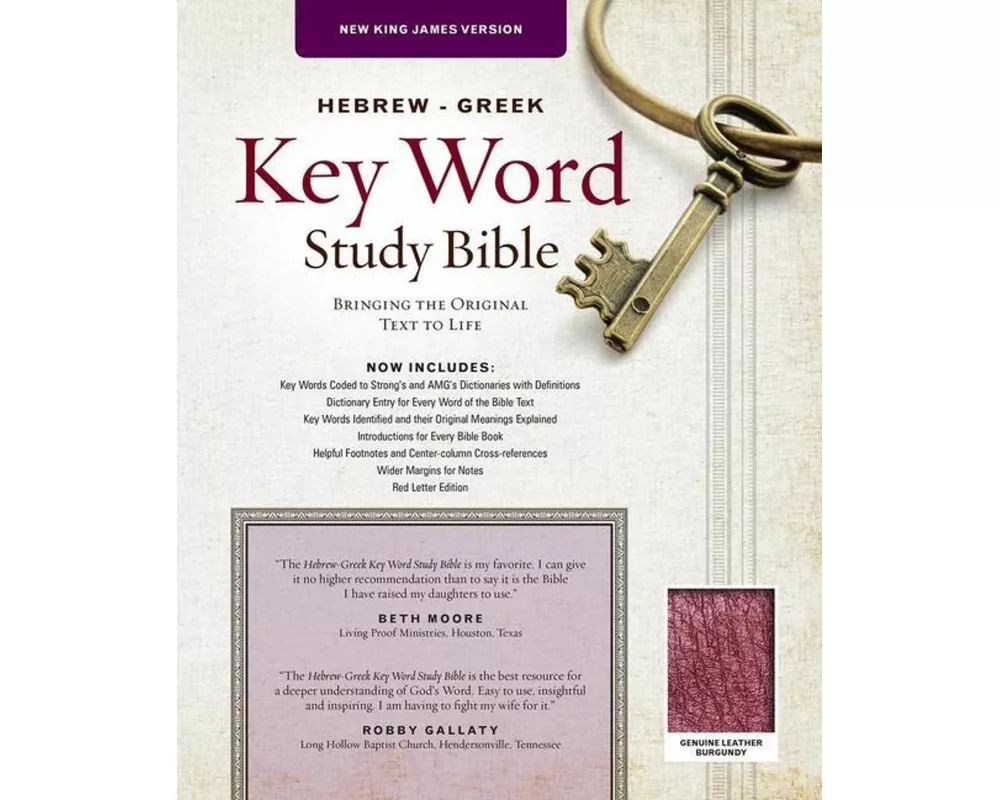 Hebrew-Greek Key Word Study Bible-NKJV