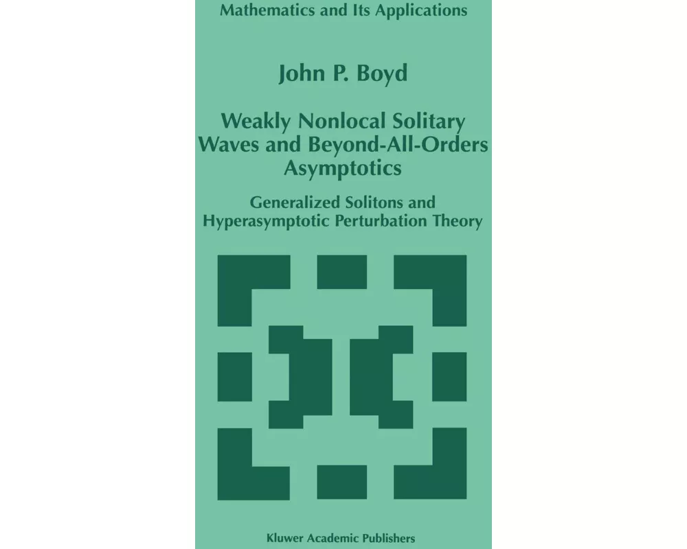 Weakly Nonlocal Solitary Waves and Beyond-All-Orders Asymptotics