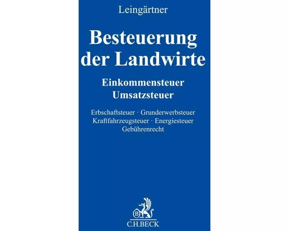 Besteuerung der Landwirte
