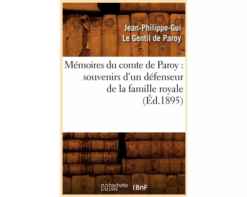 Mémoires du comte de Paroy