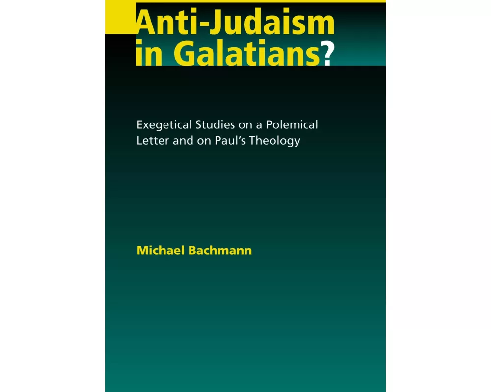 Anti-Judaism in Galatians?