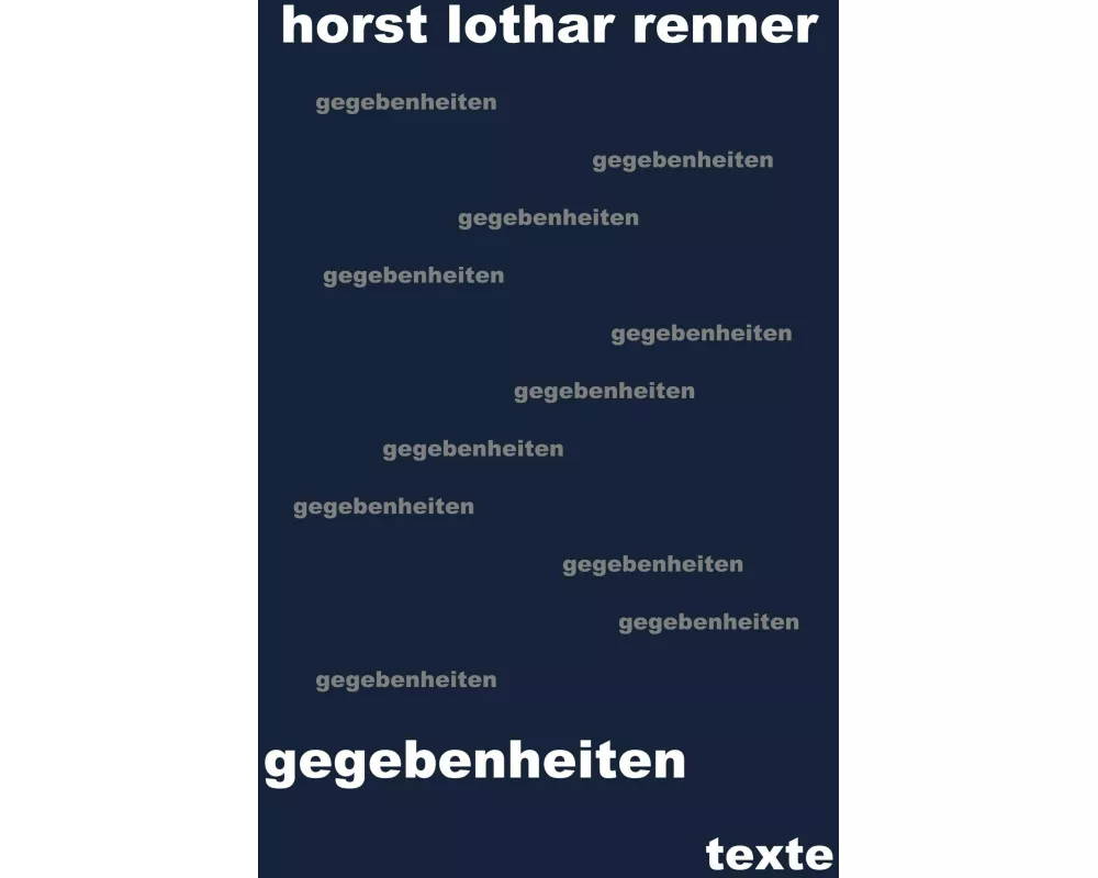 gegebenheiten