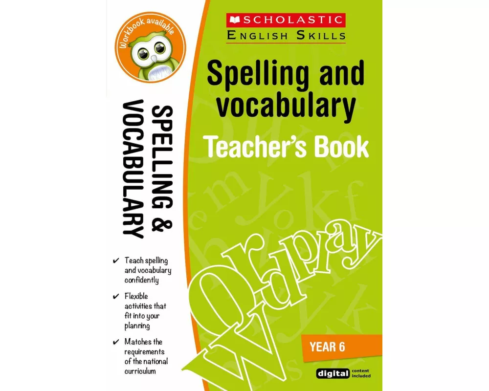 Spelling and Vocabulary Teacher's Book (Year 6)