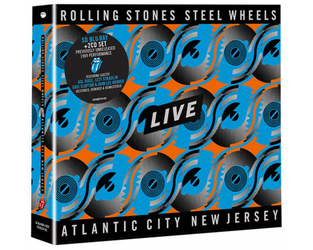 Steel Wheels Live (Atlantic City 1989,BR+2CD)