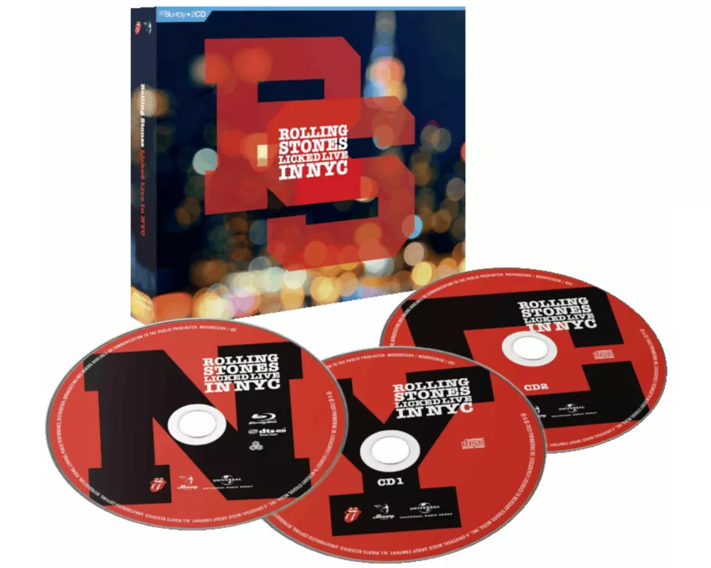 Licked Live In NYC (2CD + Blu-ray)
