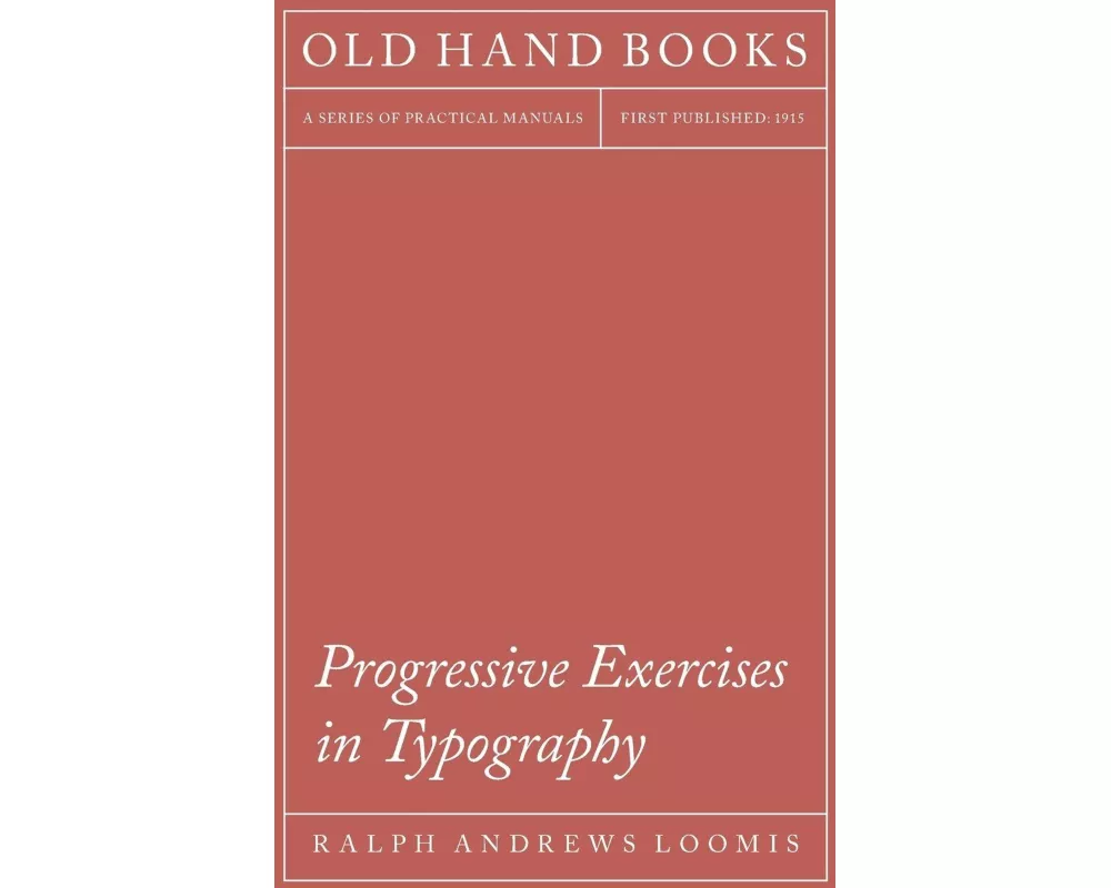 Progressive Exercises in Typography