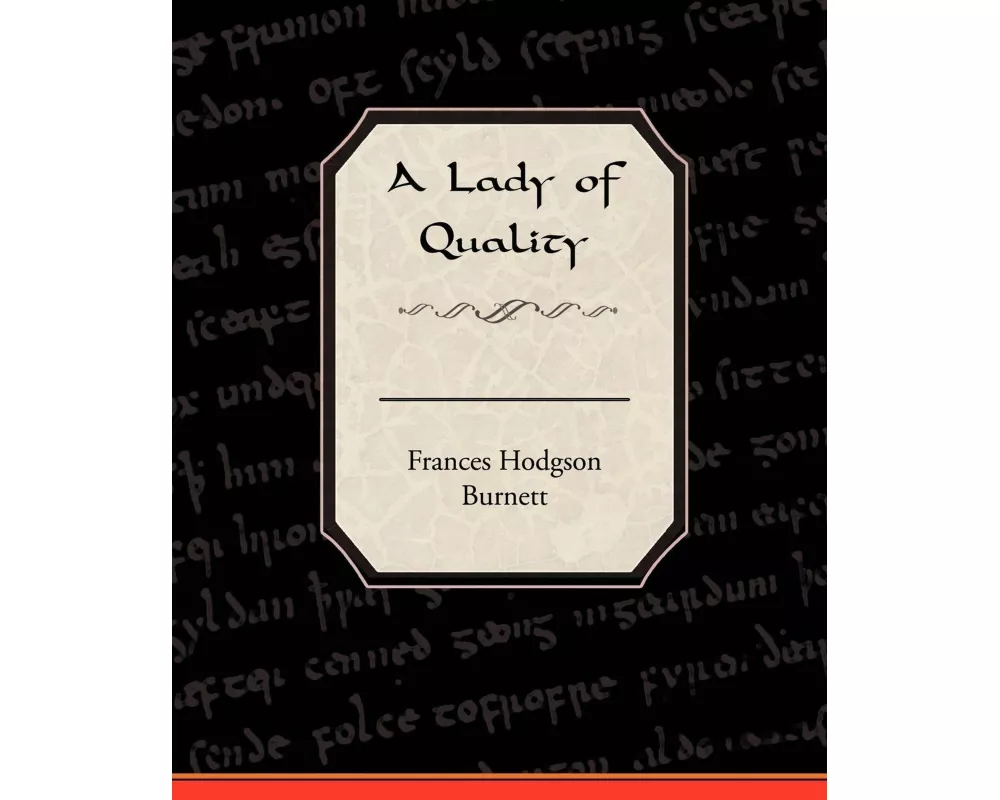 A Lady of Quality