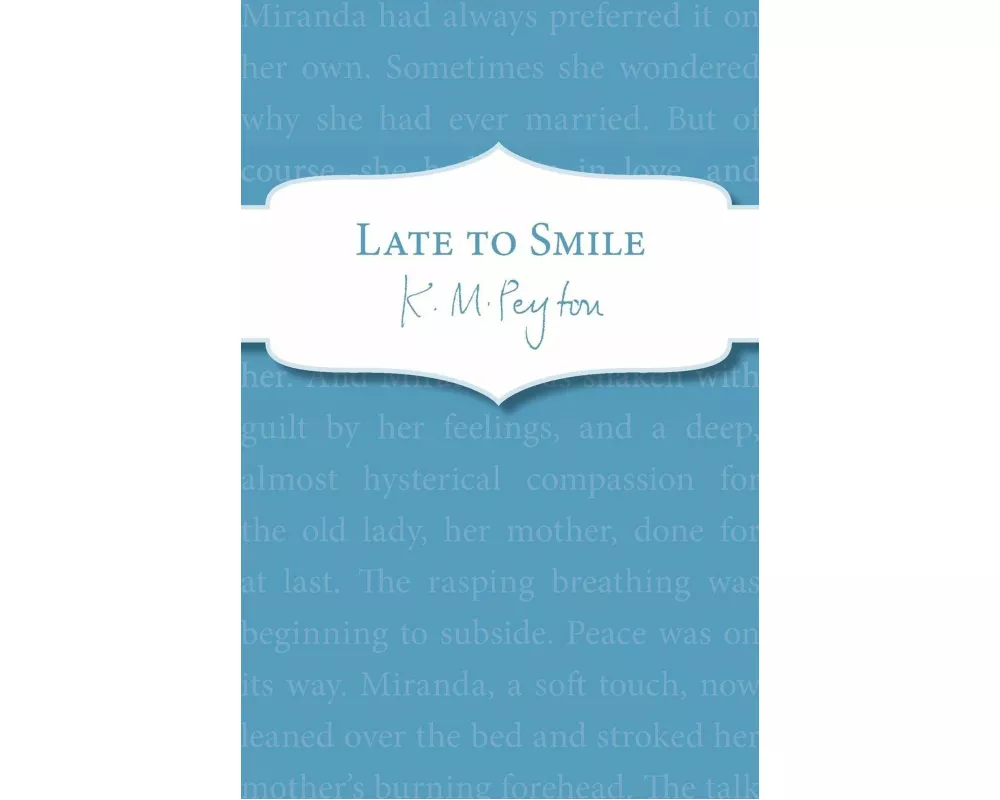 Late To Smile