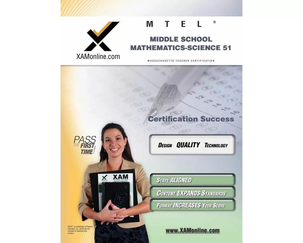 MTEL Middle School Mathematics/Science 51 Teacher Certification Test Prep Study Guide