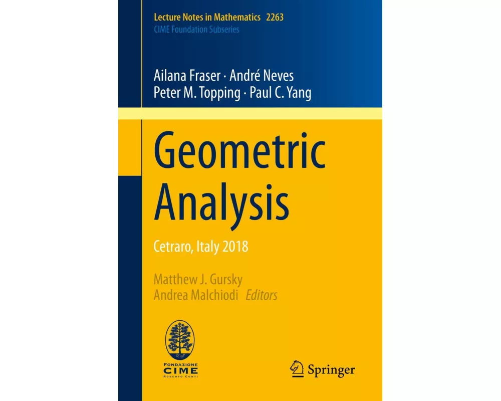 Geometric Analysis