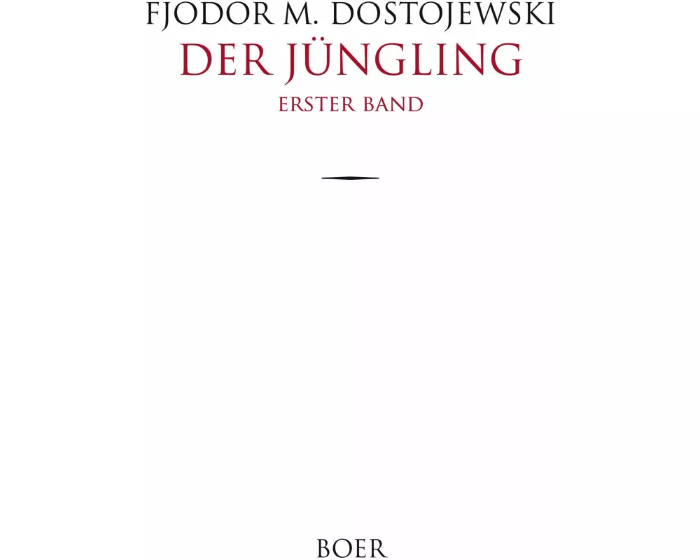Der Jüngling Band 1