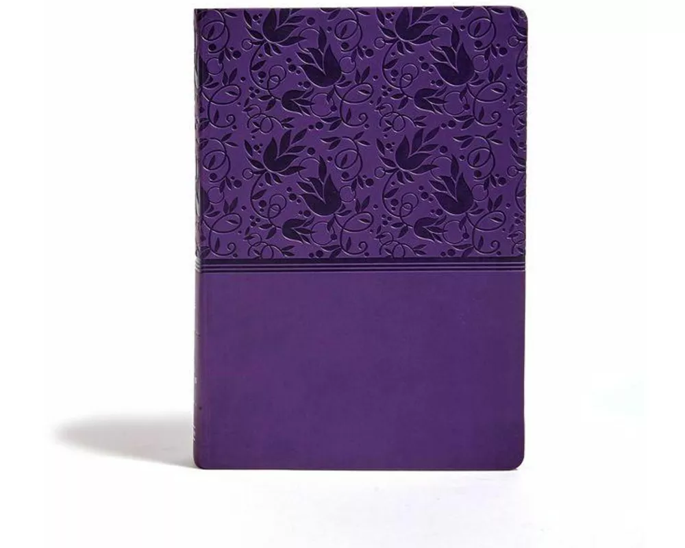 KJV Super Giant Print Reference Bible, Purple Leathertouch