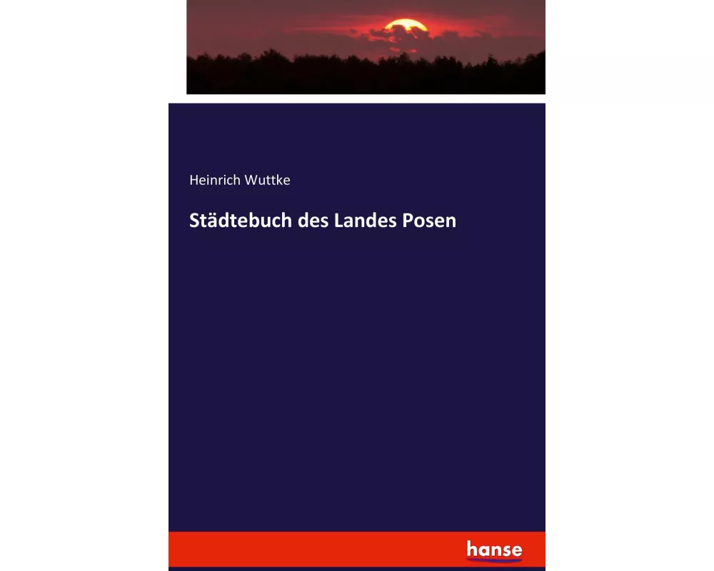 Städtebuch des Landes Posen