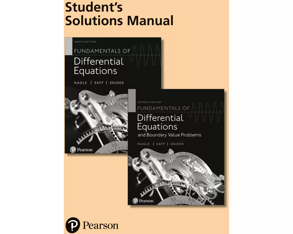 Student Solutions Manual for Fundamentals of Differential Equations and Fundamentals of Differential Equations and Boundary Value Problems