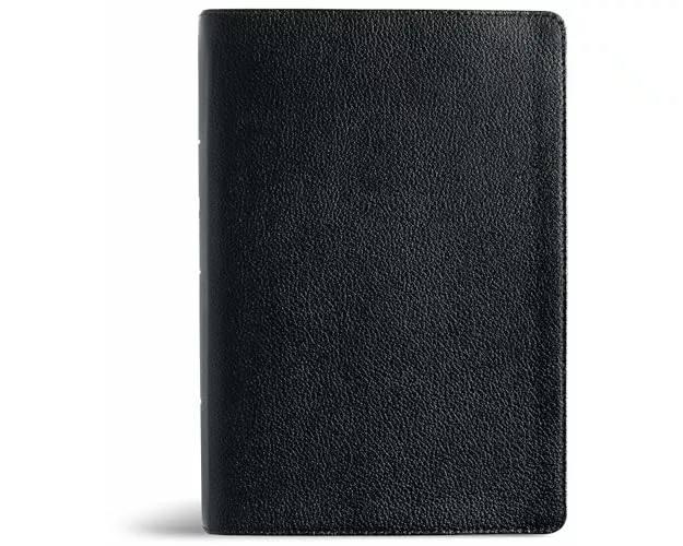 CSB Baker Illustrated Study Bible, Black Genuine Leather