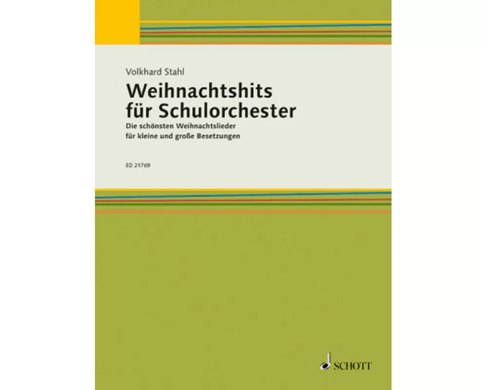 Weihnachtshits für Schulorchester