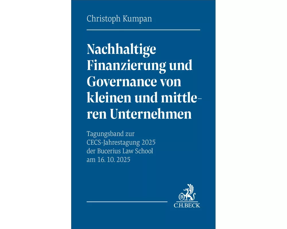 Nachhaltige Finanzierung und Governance von kleinen und mittleren Unternehmen