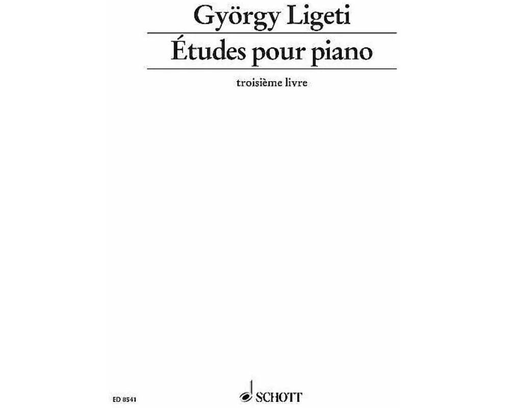 Études pour piano