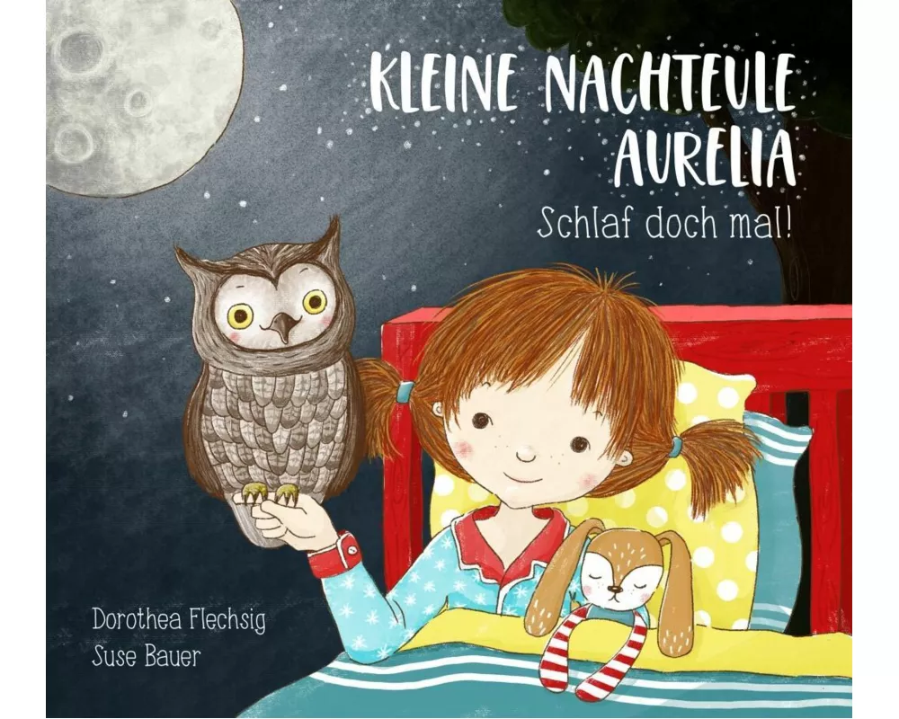 Kleine Nachteule Aurelia. Schlaf doch mal!