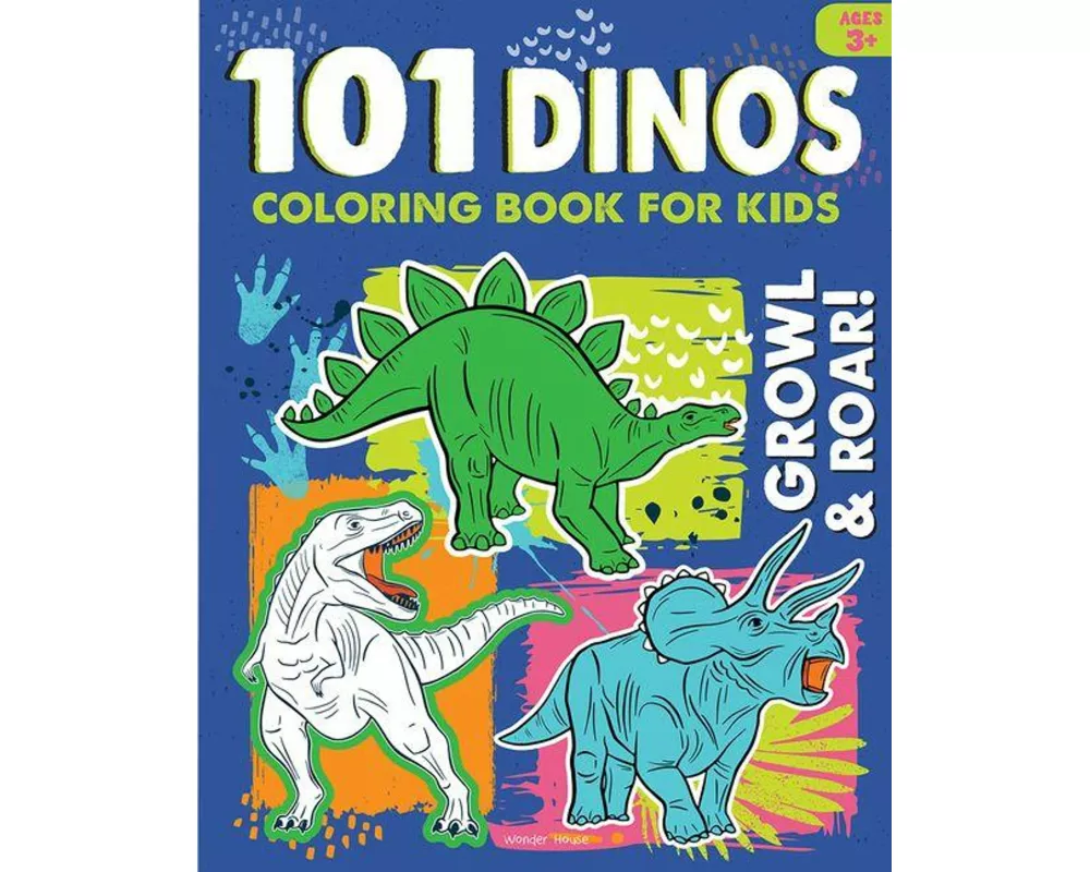 101 Dino Coloring Book for Kids