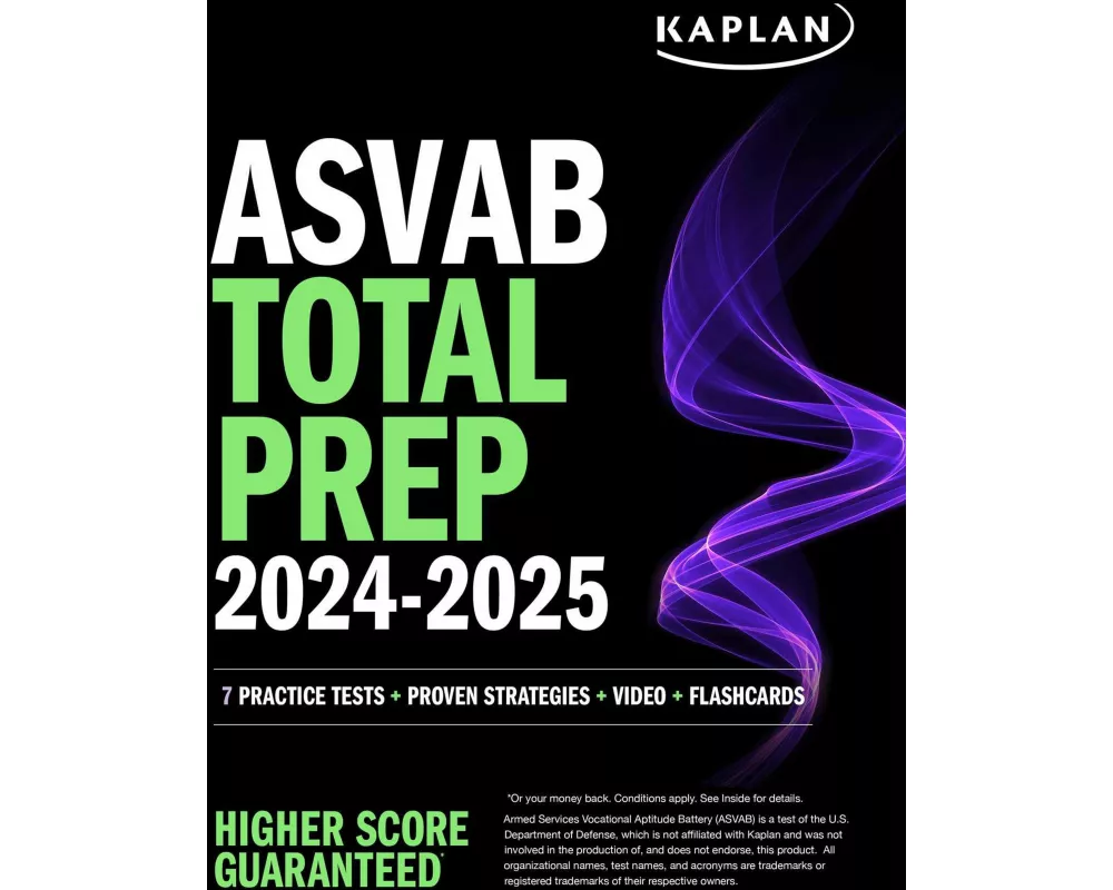 ASVAB Total Prep 2024-2025: 7 Practice Tests + Proven Strategies + Video + Flashcards
