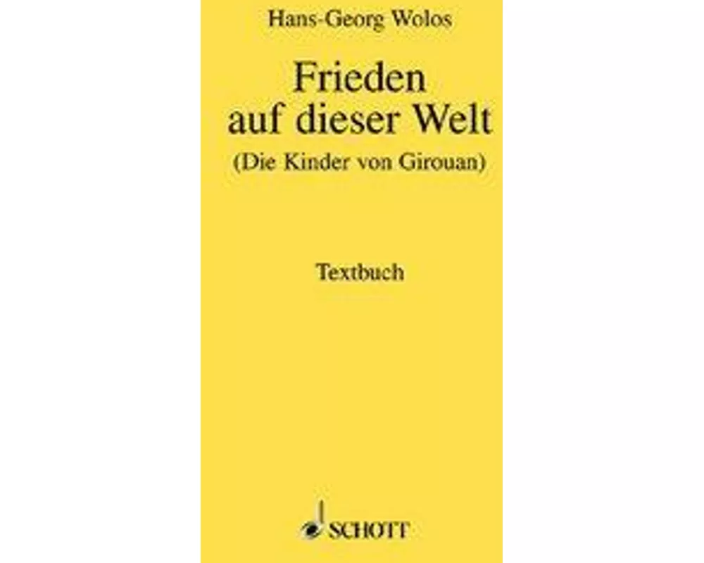 Frieden auf dieser Welt