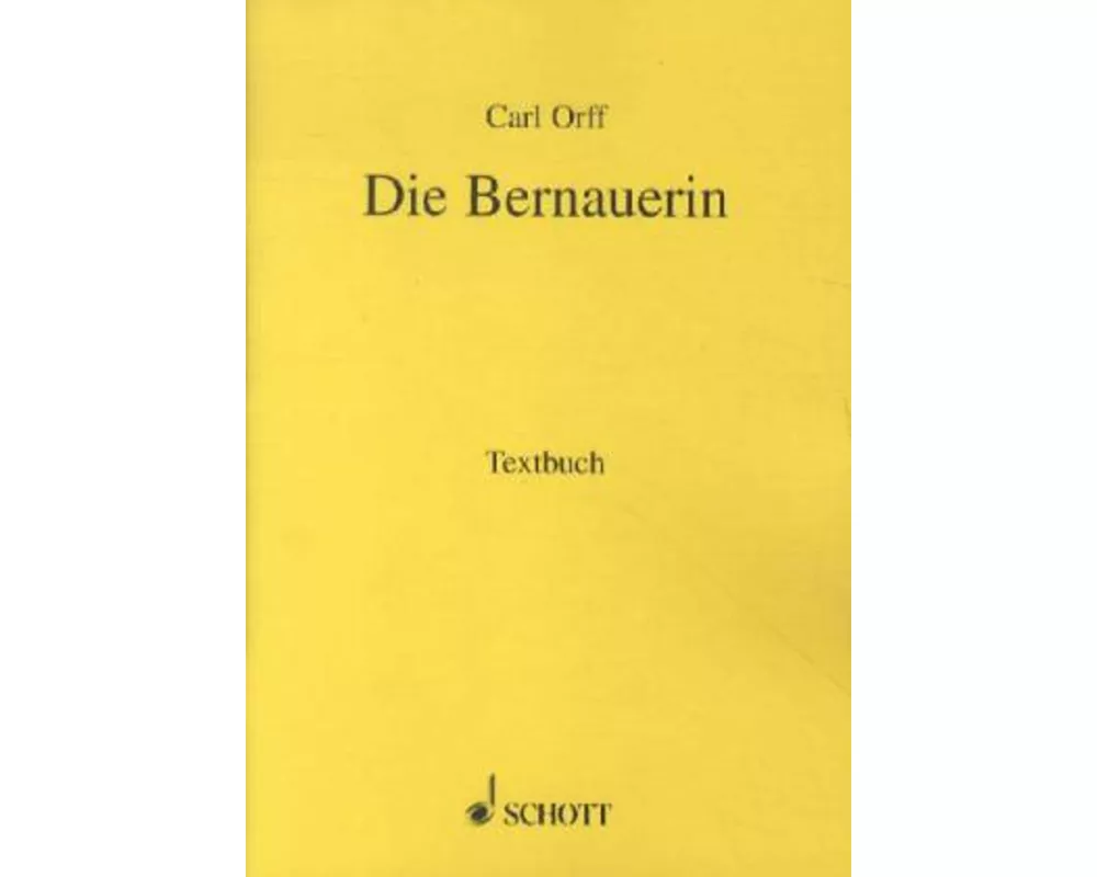 Die Bernauerin