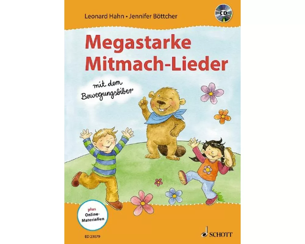 Megastarke Mitmach-Lieder - mit dem Bewegungsbiber